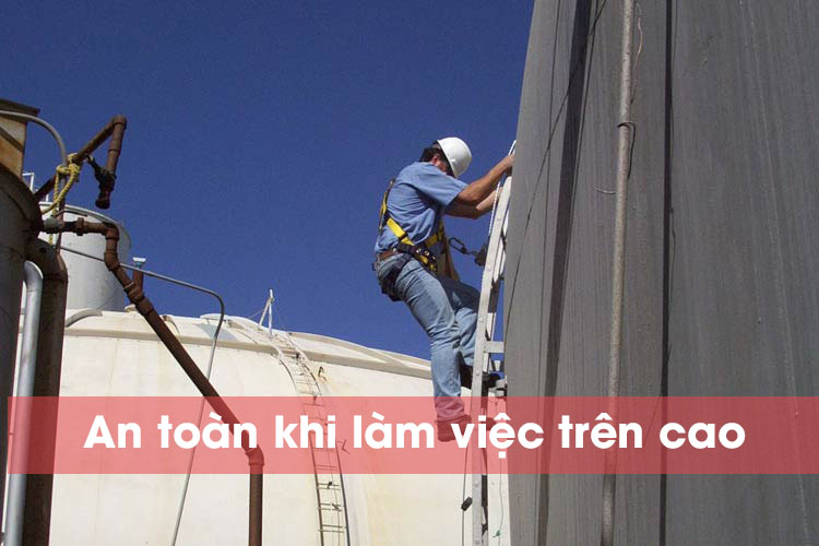 Huấn luyện an toàn làm việc trên cao - nhóm 3