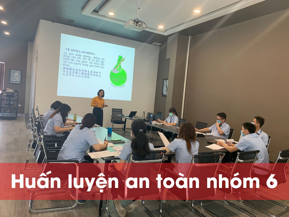 Huấn luyện an toàn lao động nhóm 6 - an toàn vệ sinh viên